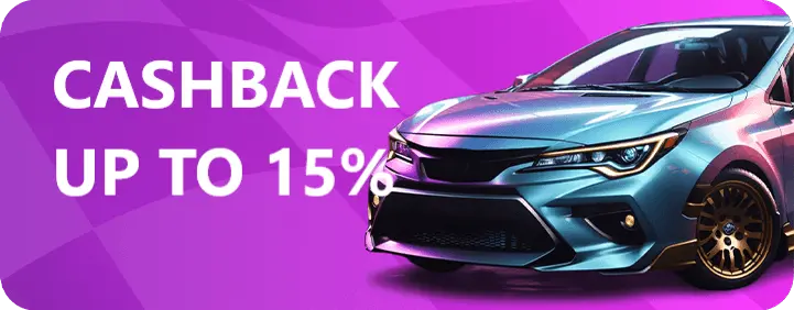 Cashback up to 15% Unlim Casino